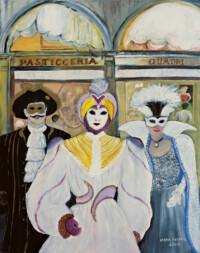 Óleo sobre tela - Colección Privada.
Oil on canvas - Private Collection
40x50 cm.