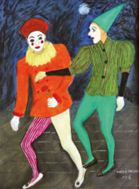 Óleo sobre tela - Colección Privada.
Oil on canvas - Private Collection.
40x50 cm.