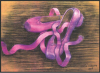 Dancing Shoes.
Pastel y carbón - Colección Privada.
Pastel and charcoal - Private Collection.
25x30 cm. obra de arte decoracion