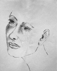 Sketch - Lápiz.
Pencil.
15x20 cm. obra de arte decoracion pintura artista argentina buenos aires tecnicas de pintura