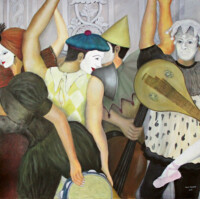 The Mask.
Óleo sobre tela.
Oil on canvas.
100x100 cm.