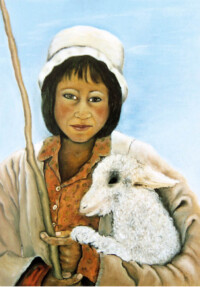 The Shepherd Girl.
Óleo sobre tela - Colección Hospital Finochietto.
Oil on canvas - Finochietto Hospital Collection.
50x70 cm.