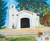 The Chapel.
Óleo sobre tela - Colección Privada.
Oil on canvas - Private Collection.
60x60 cm.