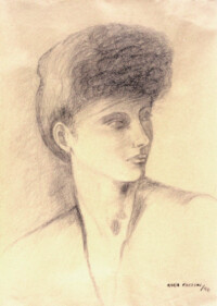 Lápiz - Colección Privada.
Pencil - Private Collection.
45x60 cm.